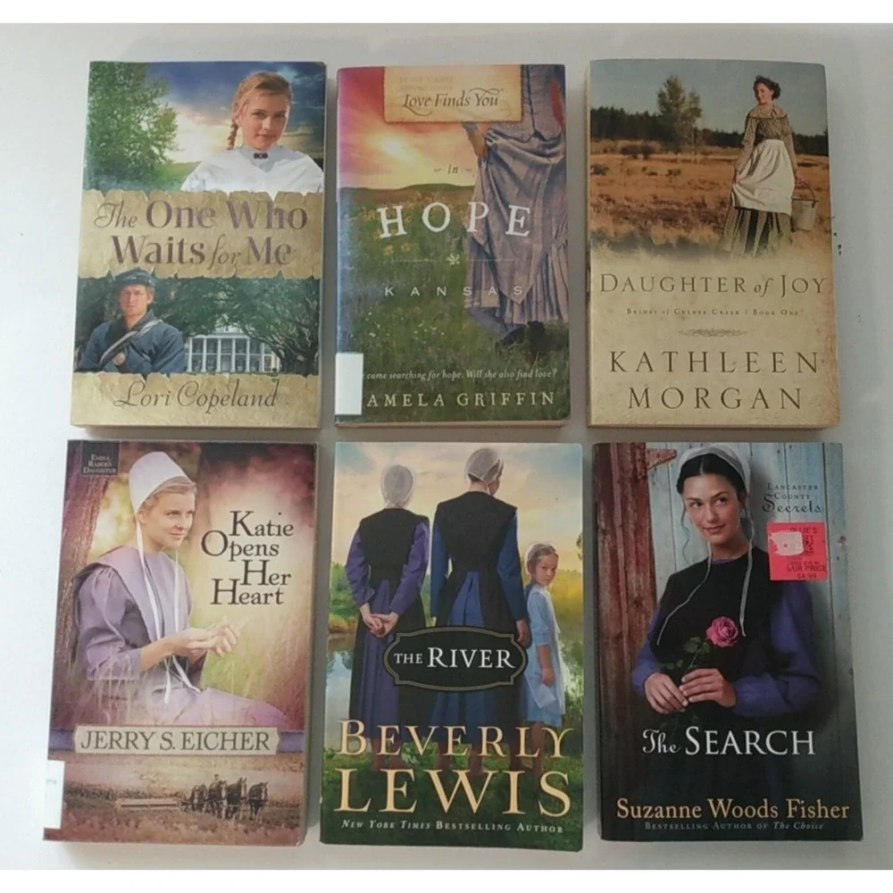 Beverly Lewis Amish Romance Books Lot Of 6 Paperback Lancaster County Emma Raber